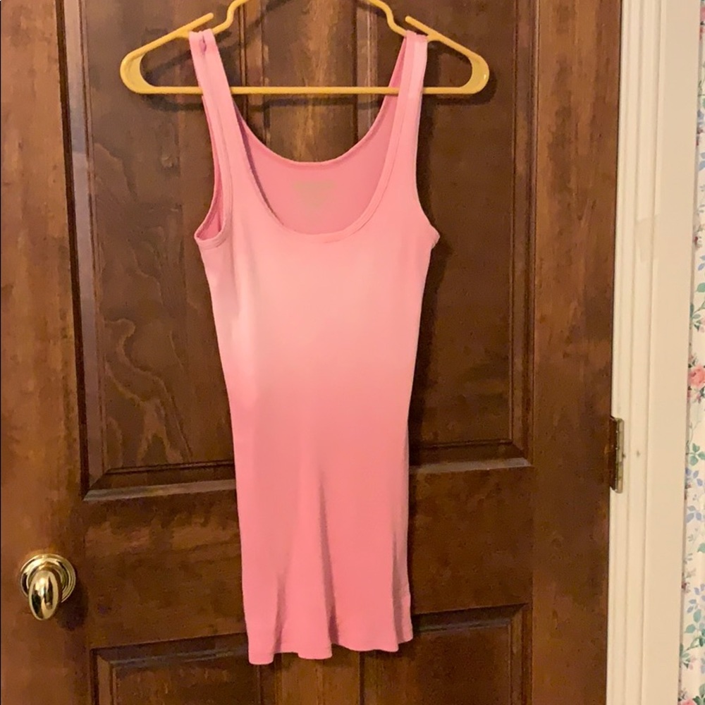 Ombré pink true religion long tank